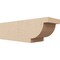 Ekena Millwork 6in. W x 6in. H x 20in. L Alpine Woodgrain TimberThane Rafter Tail, Primed Tan RFTUR06X06X20ALPRCPR - alternate 1